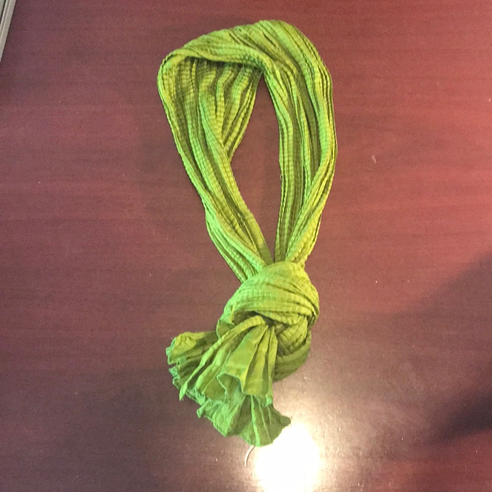 Beautiful green scarf